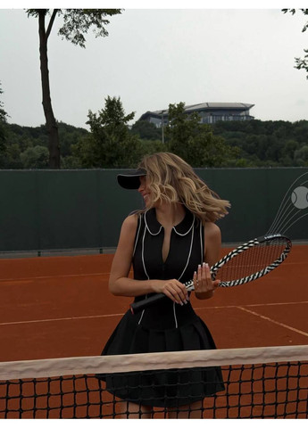 Сукня-комбінезон у чорному кольорі для активного відпочинку та прогулянок No Brand 420 чорний