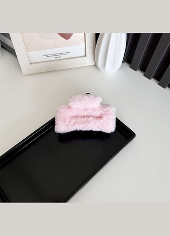 Крабик плюшевий для волосся Квадрат Пудровий (AN0103270) ANbeauty (356606877)