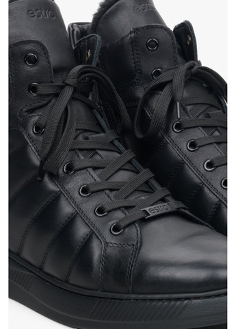 Черевики, колір чорний Estro (356117352)