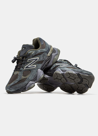 Темно-сірі Осінні кросівки чоловічі і жіночі new balance 9060 dark grey | нью беланс 9060 темно сірі No Brand
