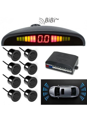 Парктронік на 8 датчиків з дисплеєм Parking Sensor (A0055) паркувальний радар ASSISTANT (350349152)