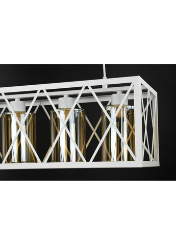 Люстра подвесная LOFT на 4 лампочки 26954 Белый 40-100х25х63 см. Sunnysky (324395704)