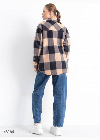 Сорочка жіноча флісова в клітинку Liton (316115302)
