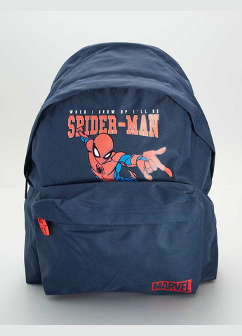 Рюкзак,темно-синій з принтом, Kiabi (314818985)