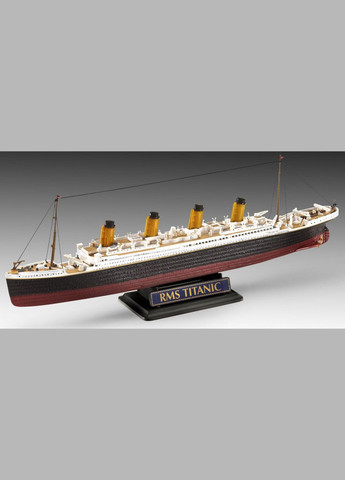 Сборная модель набор Корабль Титаник подарочный набор уровень 4 масштаб 1:700 и 1:1200 (RVL-05727) Revell _05727 (315402984)