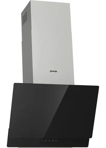 Витяжка чорна 60 см 608 м³/год настінна вбудована Gorenje (393516066)