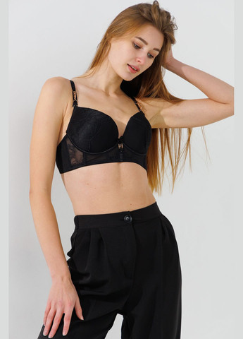 Чорний бюcтгальтер 7254 shop (2000990825452) Weiyesi еластан, нейлон