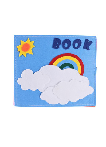 М'яка тактильна розвиваюча книга-іграшка, в асортименті - No Brand 432-20 (371929110)