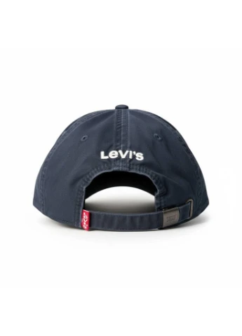 Чоловіча синя кепка Levis Flexfit Housemark Logo Cap No Brand (386099602)