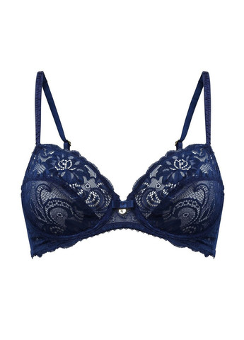 Синій балконет бюстгальтер 11111 Gossard з кісточками поліамід, поліестер, еластан