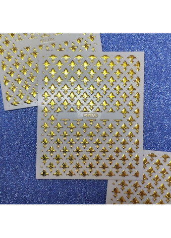 Наклейки 3д 3D, AD316 золото No Brand (368498760)