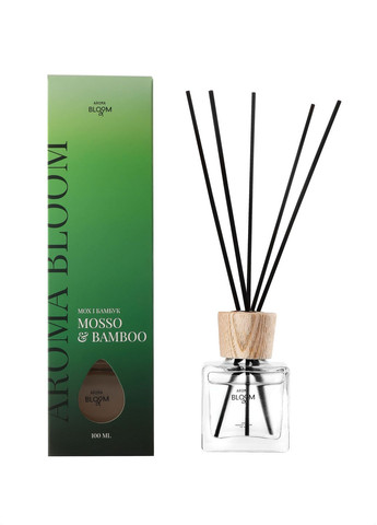 Аромадифузор Mosso & Bamboo (Мох та бамбук) 100 мл Aroma Bloom (290255026)