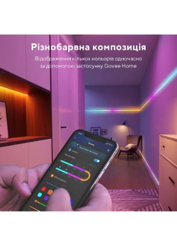 Светодиодная лента H619A LED Strip Light with Protective Coating RGBIC 5m (H619A3D1) [145637] Govee (400982647)