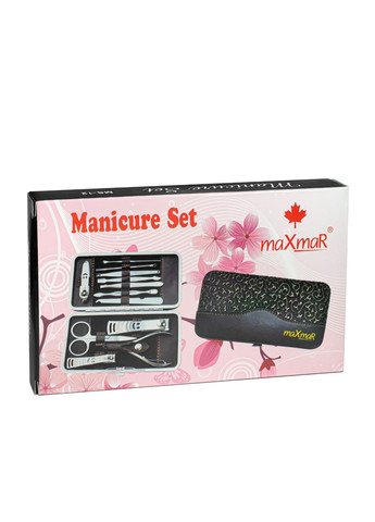 Набор для маникюра и педикюра из 12 инструментов МS-12 MaxMar (335858135)