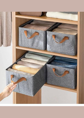 Каркасний короб-органайзер для зберігання одягу /іграшок Набір 8 шт No Brand (326602151)