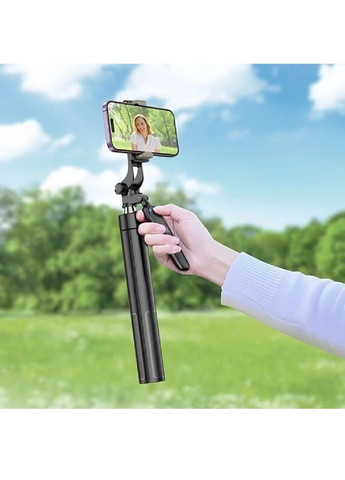 Штатив трипод подставка селфи палка для телефона со съемным Bluetooth пультом максимальной длиной 157 см (482208-Prob) Unbranded (371948666)