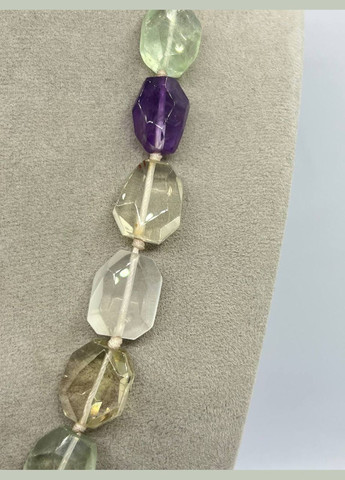 Ожерелье самоцветы 46 см Двухцветный 11682 No Brand (311686458)