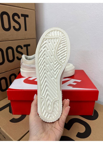 Бежевые демисезонные кроссовки мужские nike court vision beige найк корт бежевые No Brand