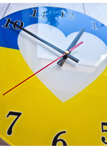 Годинник настінний Україна. Серце Creative (360669001)