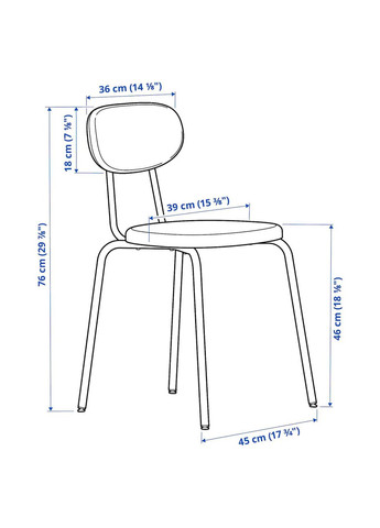 Стілець ІКЕА OSTANO (20545359) IKEA (278407865)