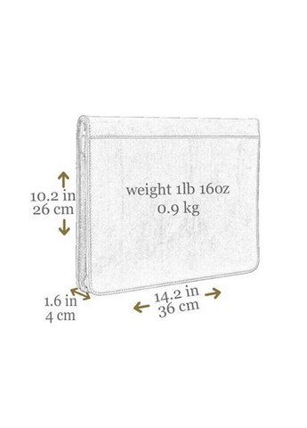 Кожаная папка для документов A4 Candide коньячная 5197501 Time Resistance No Brand (300171390)