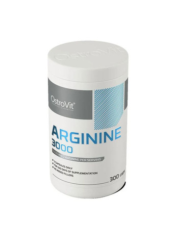 Аргинин 3000 (Arginine 3000) 300 капсул Ostrovit (366449072)