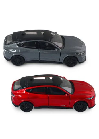 Автомодель - Ford Mustang Mach-E GT 2023 (красный, серебристо-серый) TechnoDrive (401465505)