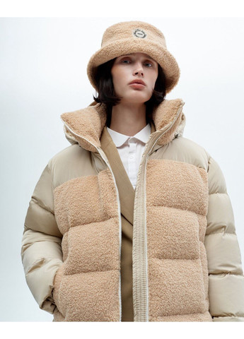 Бежевий зимній Пуховик Marchi