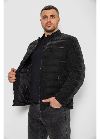 Чорна куртка чоловіча демісезонна,, 214r822к Ager