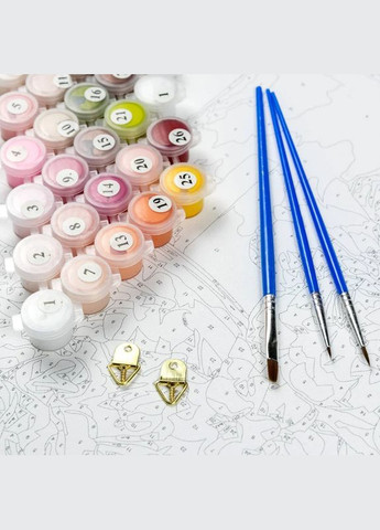 Картина по номерам Закутанный мопсик 40х50 см DY078 ( ) Strateg (328944118)