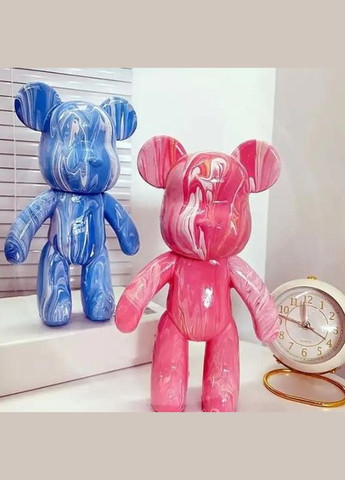 Дитячий набір для творчості з фарбами Fluid Bear Флюїдний Ведмедик DIY Bearbrick 23 см (2104618542) No Brand (331605205)