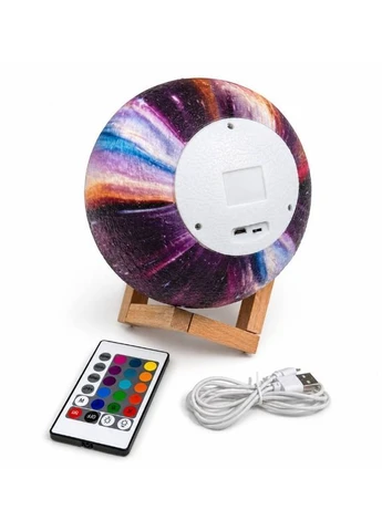 3D ночник Moon Lamp Луна с пультом управления и подставкой (M1030) No Brand (393107446)