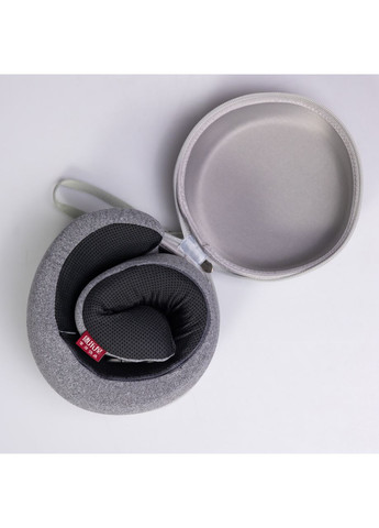 Подушка для шеи U-образная светло-серая ортопедическая для путешествий поддержка шейного отдела комфортна Yiwu (370603146)