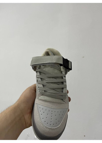 Сірі Осінні кросівки чоловічі adidas forum bad bunny grey адідас форум No Brand