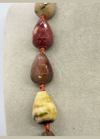 Намисто мокаїт 48 см No Brand (305836863)