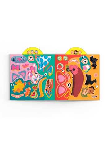 Игрушка-развивайка. Модницы-подружки. 63 большие наклейки () Кристал Бук F00024344 (372129677)