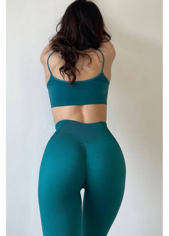 Легінси в рубчик з Push Up ефектом Leggings RIB Push Up Giulia (362536261)