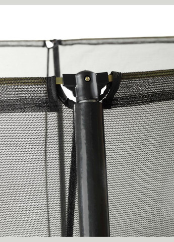 Батут Silhouette круглий із захисною сіткою 183 см Чорний/Рожевий Exit Toys (329444323)