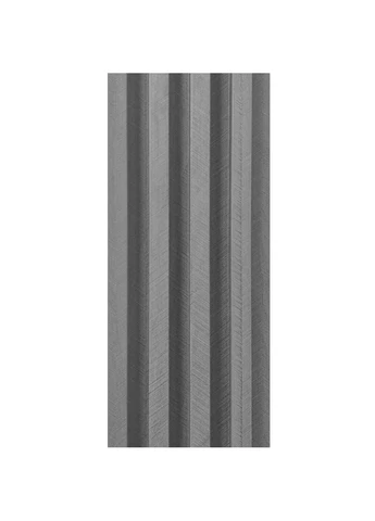 Декоративная рейка WPC стеновая 3000х160х23мм Уголь SW-00001534 Sticker Wall (402630292)