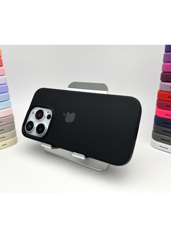 Чехол Silicone Case для 16 PRO MAX Open camera силиконовый на айфон 16 О МАКС/Black No Brand (369137516)