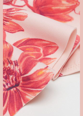 Купальний ліф,блідо-рожевий в візерунки, H&M (292304773)