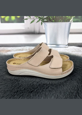 Розовые шлепанцы женские Inblu