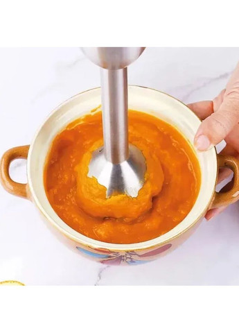 Занурювальний блендер SK-02011 нержавіюча сталь ергономічний дизайн 800 Вт Sokany (362666635)