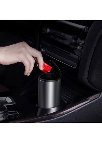 Автомобільний сміттєвий контейнер Trash Can（Bag1 roll/30）Black (CRLJT-01) Baseus Gentleman Style Vehicle-mounted (372679828)