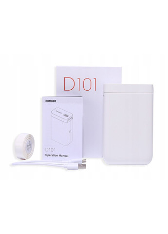 Термопринтер для друку наклейок White NIIMBOT D101 (368698125)