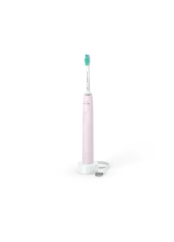 Електрична зубна щітка Sonicare Gemini 3100, 31 тис. коливань/хв, 1 насадка, футляр, рожевого кольору. Philips (381188966)