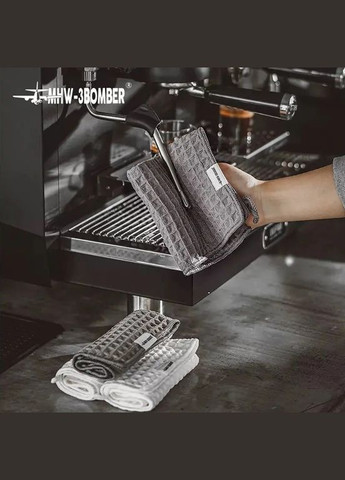 Полотенце бариста 30 на 30 см Темно серое (R-CT5300G-VS) MHW-3BOMBER темно-серый