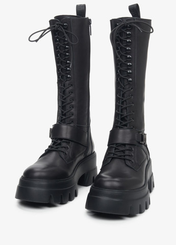 Напівчоботи, колір чорний Estro (325635288)