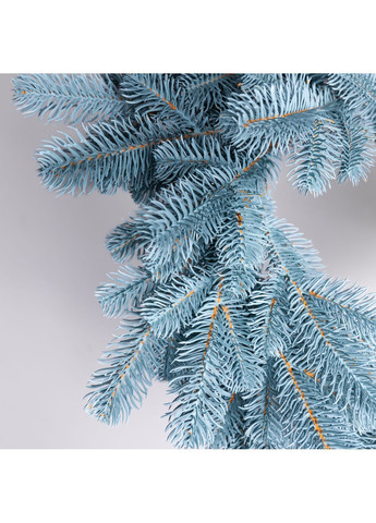 Искусственный хвойный венок Праздничный голубой LUGI TD-VINBL No Brand (371373027)