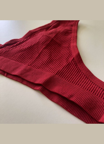 Жіночі трусики-стрінги труси в рубчик Honey Fashion Accessories L/XL бежевий (2-246) No Brand (313442821)